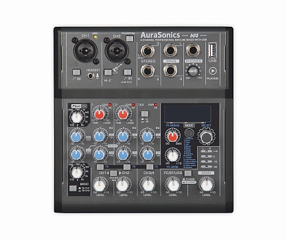 AuraSonics K4 компактный микшерный пульт в Еманжелинске