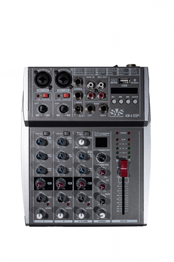 SVS Audiotechnik mixers AM-4 DSP Аналоговый микшерный пульт, 4-канала в Еманжелинске