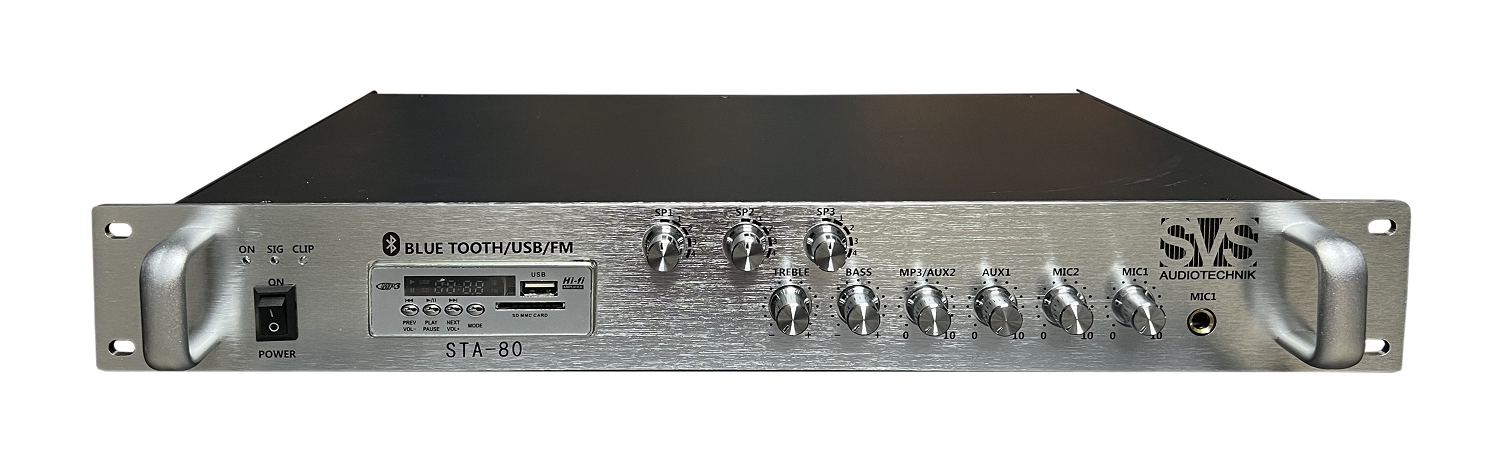 SVS Audiotechnik STA-80 Микшер-усилитель для систем Public Address в Еманжелинске