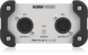 Klark Teknik DI 22P пассивный стерео директ-бокс в Еманжелинске