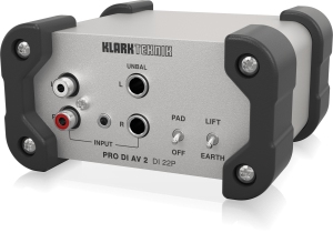 Klark Teknik DI 22P пассивный стерео директ-бокс в Еманжелинске