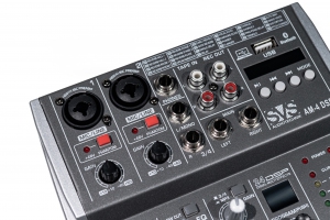 SVS Audiotechnik mixers AM-4 DSP Аналоговый микшерный пульт, 4-канала в Еманжелинске